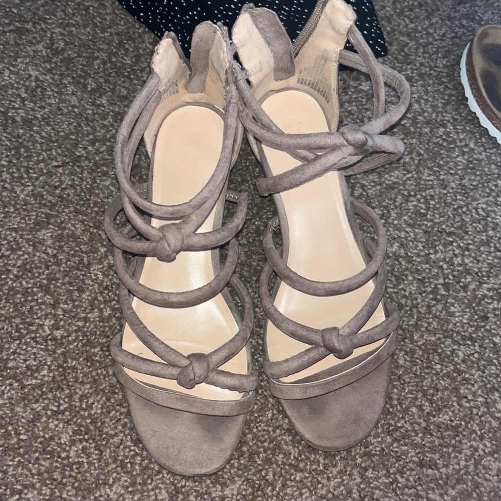 brown sandals